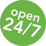 We are open 24 hours a day for your animal emergencies!